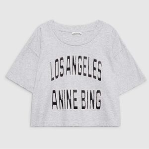 ANINE BING *Johnny Cropped Tee*